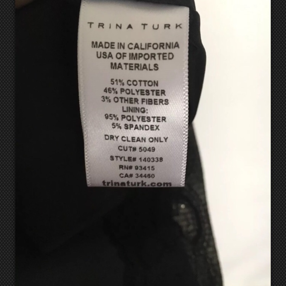 Trina Turk gold strapless dress 4 - Picture 4 of 7